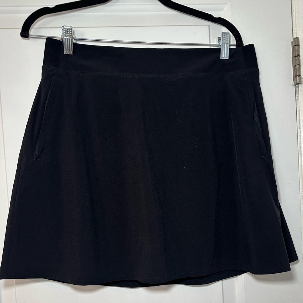 Athleta Black Skort